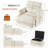 Oversized Chair With Storage Ottoman