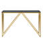 Briant 120cm Glass Top Console Table