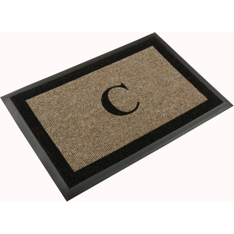 Tapis d'extérieur antidérapant Asai, Taupe, l 24 po x L 36 po, C
