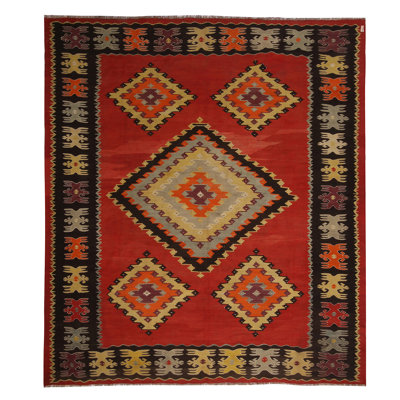 One-of-a-Kind 8'5" X 9'8" Hand Knotted Area Rug