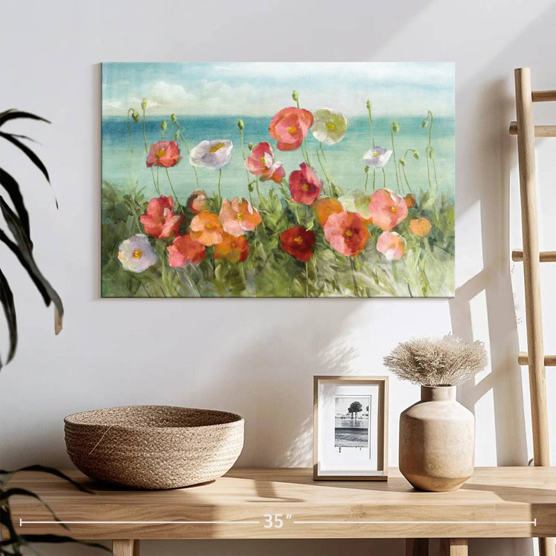 Harnek Coastal Poppies Light, H 16 po x l 24 po