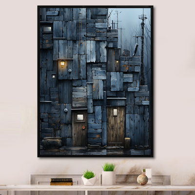 Cubsism Tile Elegance - Art mural abstrait