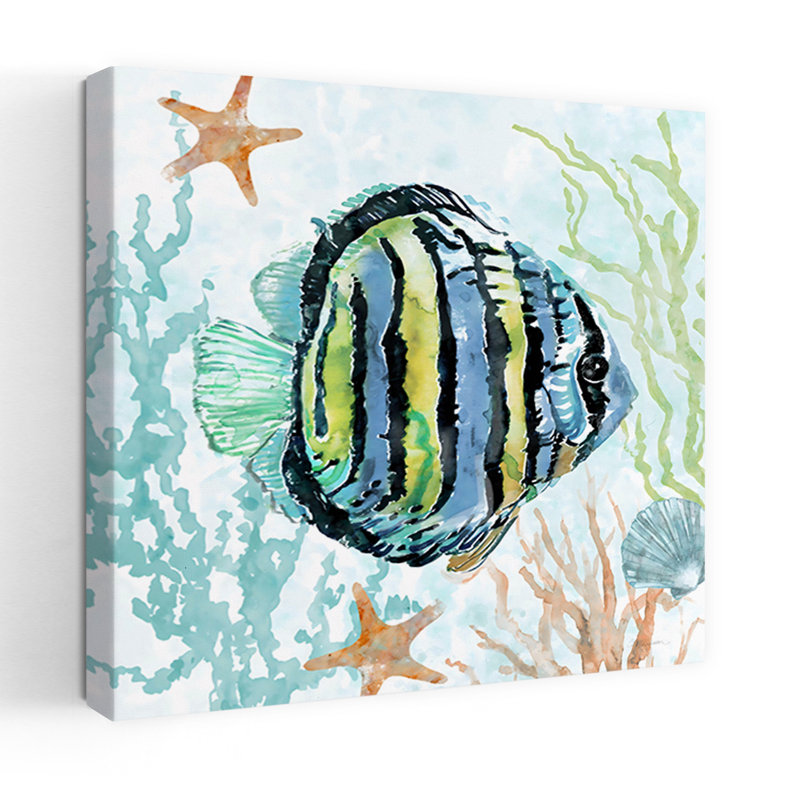 Art tropical, art tropical, H 32 po x l 32 po