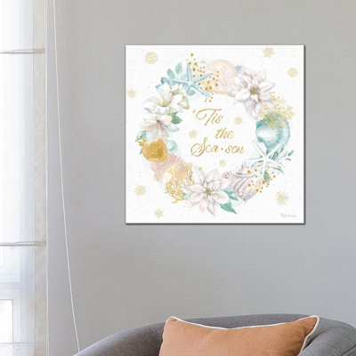 Winter Coast IV by Beth Grove - Wrapped Canvas Print