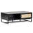 Black/Rattan