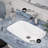 Avancer 36'' Wall Mount Sink In Blue Celeste-97442322