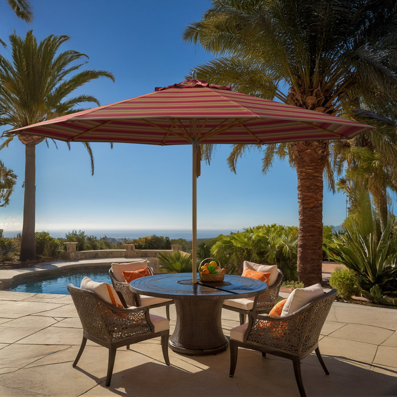 Sunbrella, Rayures oranges