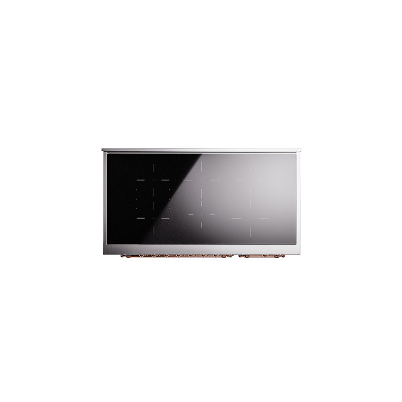 ILVE Nostalgie II 48 in Induction Range, Burgundy/Copper
