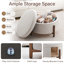 Repose-pieds rond avec rangement 31,7 po-129388830