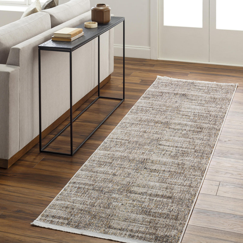 Abstract Indoor Rug, Runner 2'7" x 9'