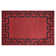 Oriental Machine Tufted Shag Area Rug