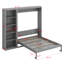 Lit escamotable mural avec tablettes Murphy-772397044