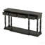 Console, 4 tiroirs / 1 tablette, rétro - standard