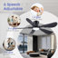Ventilateur de plafond encastré avec lumière et télécommande / app-856862587-856862589