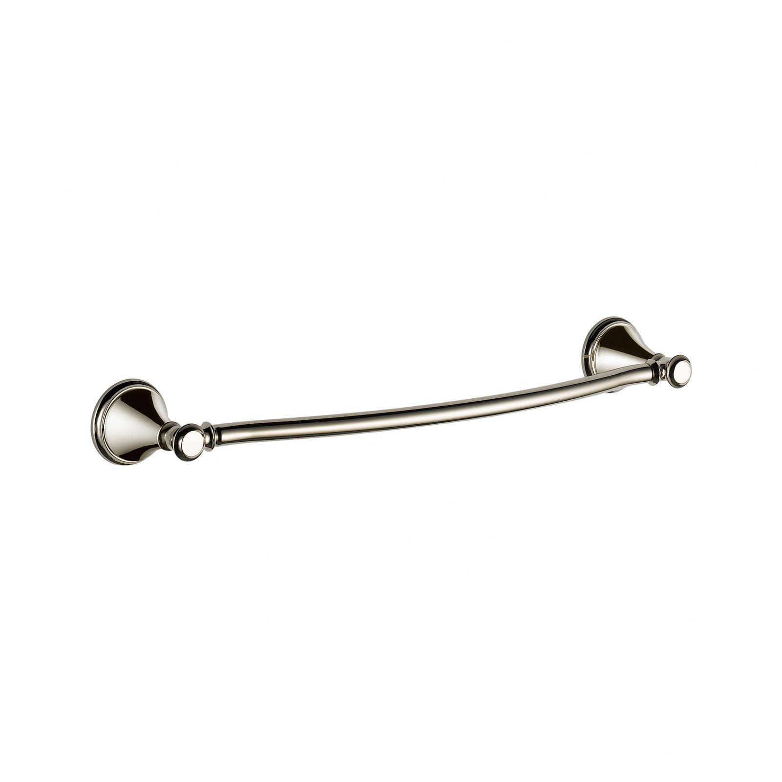 Cassidy 18.06" Wall Mounted Towel Bar, Brilliance Polished Nickel