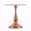Petite table d'appoint en métal