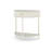 Modern 31.5" Fluted Semi-Circle Narrow Console Table-124237637