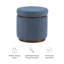 Repose-pieds en sherpa Thurleigh-761487183