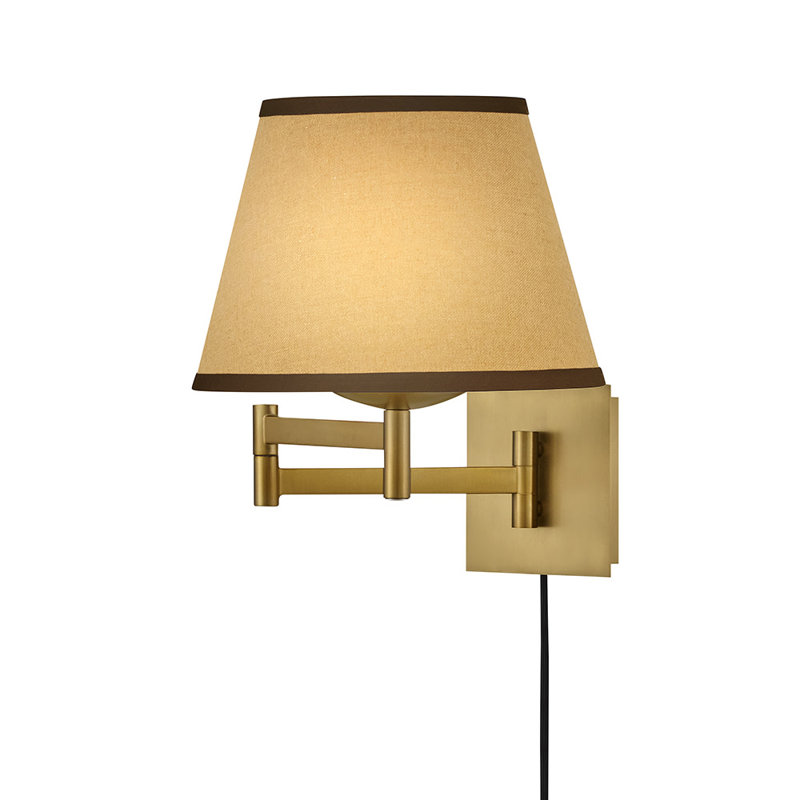 Hinkley Sonia Task Light Sconce, Lacquered Brass