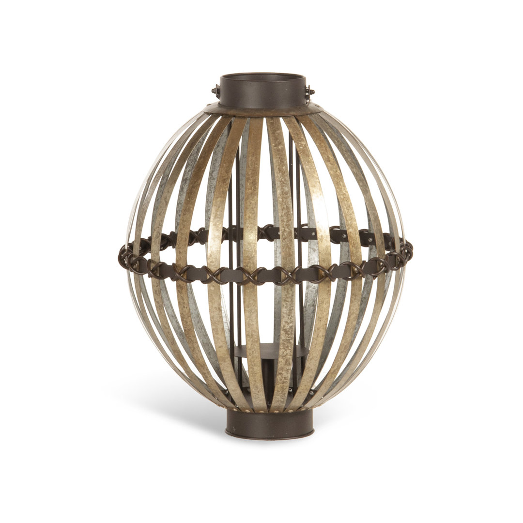 Avery 19" - Aluminum Floor Lantern Inspired Visions
