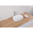 Ruvati inch Bathroom Vessel Sink White Oval Above Counter Vanity Porcelain Ceramic-101344570