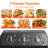 13QT Family-Size Air Fryer Toaster Oven Combo – 360° Hot Air Circulation for Healthy Oil-Free Cooking, Multifunctional Convection Countertop Oven with Adjustable Time & Temperature Control
