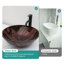 Lavabo de salle de bain Amber - Brown