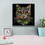  «Cat Collage» par Rey Klimt, art mural sur toile, 26 po x 26 po-1714458225