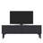Modern TV Stand in Anthracite, 47.2 x 16.1 x 11.6 inches | 100% Melamine Coated Particle Board, Thickness: 0.7 inches | Wall-Mountable, Elegant Geometric Design for Contemporary Living Rooms & Entertainment Spaces-1288938340