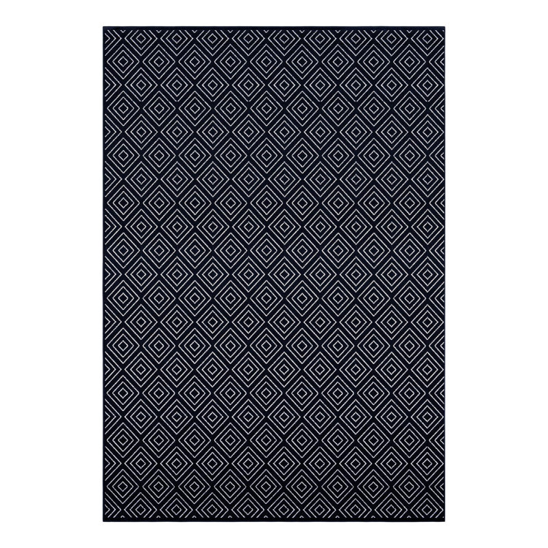 Tapis intérieur / extérieur Sabrina Soto Logan, Rectangle 10 pi x 14 pi 1 po