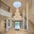 42-Light Dimmable Tiered Chandelier