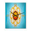 Horloge murale abstraite moderne-99635018