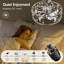 Sylvia 20" Caged Crystal Ceiling Fan With Remote Control and Light Kit Included-2075466865