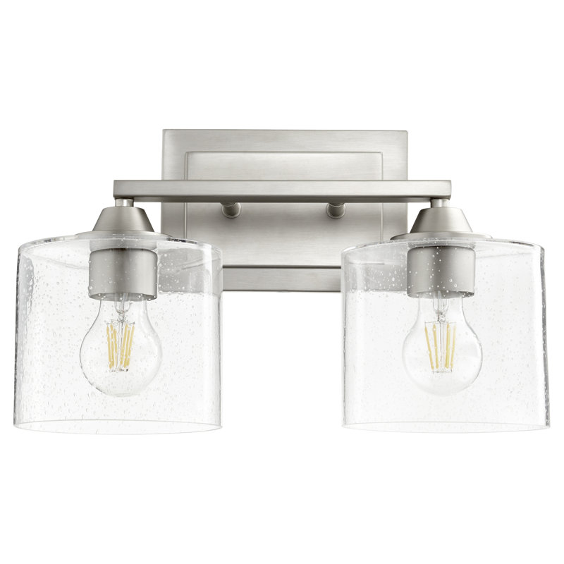 Comerfo 2 - Light Dimmable Vanity Light, Satin Nickel