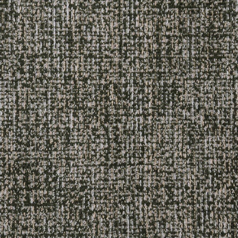 Canapé en tissu vert Dalton avec 2 coussins (coussin compressé)