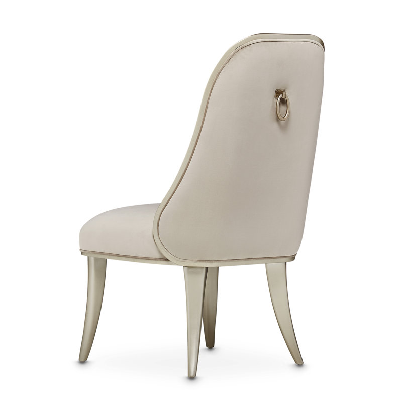 Villa Cherie Tufted Dining Side Chair, Porcini