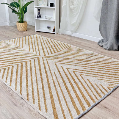 Tapis géométriques lavables Alfa Rich Roemer