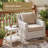 16inch Hdpe Adirondack Square Side Table, Weather Resistant End Table With Storage Shelf-1179046439