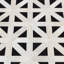 Trellis Dune Geometric 12 in. x 12 in. Polished Marble Mosaic Floor and Wall Tile