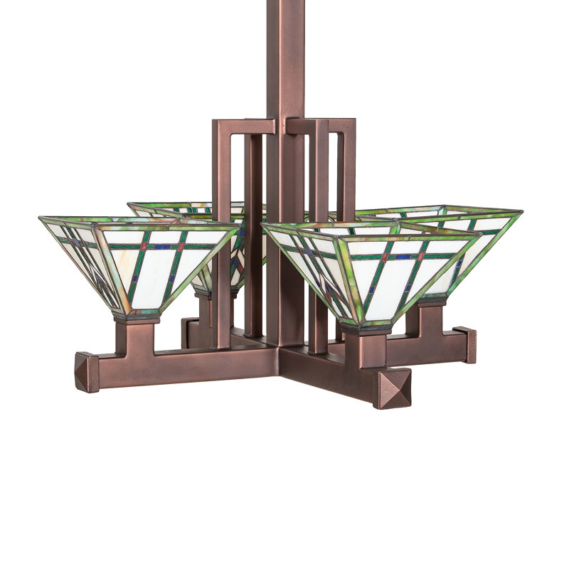 Meyda Tiffany & Stained Glass 4 - Light Chandelier