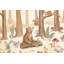 Murale écureuil d'ornement forêt fantaisiste-1662849604-1662849600