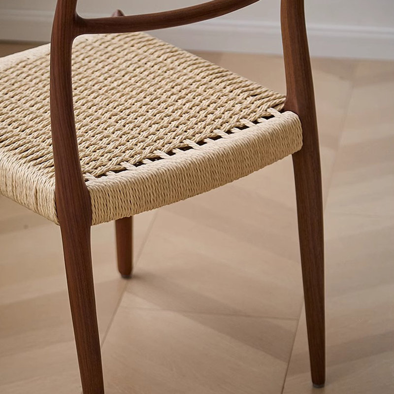 Table ronde artisanale durable et exquise, H 29,92 po x L 39,37 po x l 39,37 po