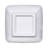 Van Gogh 2 oz. Square Melamine Dining Bowl-40400941