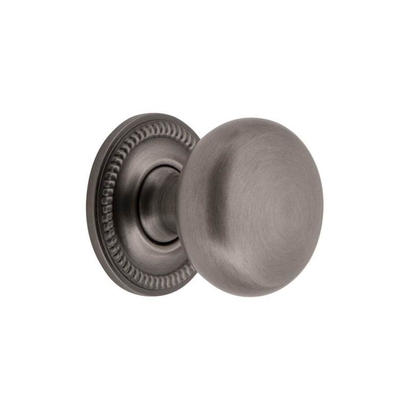 Fifth Avenue Cabinet Knob, Antique Pewter