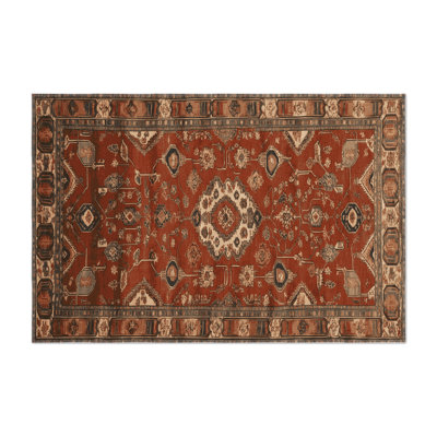 Turkish Brown Indoor and Outdoor Area Rug