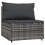 Ensemble de conversation modulaire en rotin 4 pièces avec coussins-1352268595-1352268592