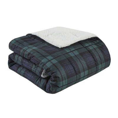 Woolrich Brewster Softspun Down Alternative Filled Throw
