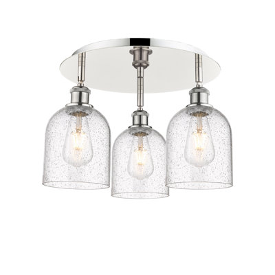 Odaniel Glass Semi Flush Mount