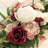 Artificial Eucalyptus Garland With Rose-112899593