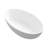 67" Premium Solid Surface Deep Soaking Bathtub